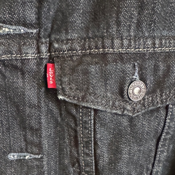 Levi's Men's Dark Blue Denim Jacket - Picture 3 of 7